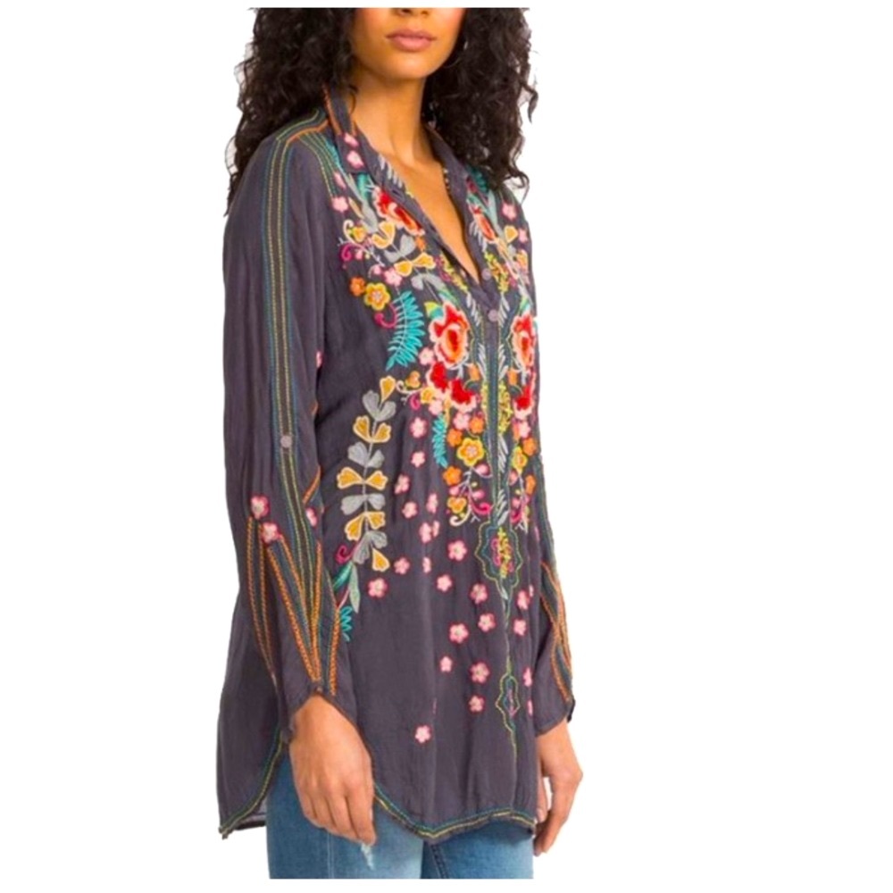 JOHNNY WAS Lyndsey Tunic. NWOT. Size Small.